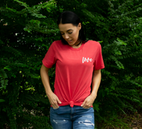 "Love" Tee (Heather Red)