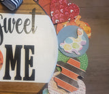 Season Interchangeable "Home Sweet Home" Sign