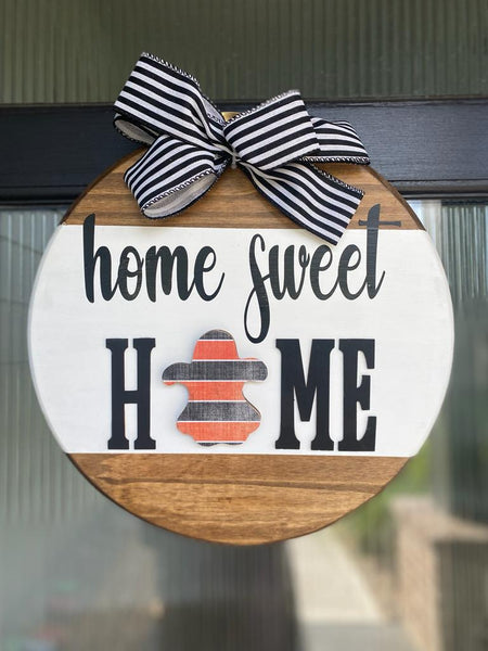 Season Interchangeable "Home Sweet Home" Sign