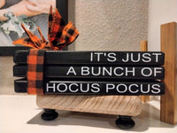 Handmade wooden "books" - Hocus Pocus