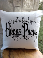 Halloween "Hocus Pocus" Pillow Cover