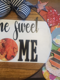 Season Interchangeable "Home Sweet Home" Sign