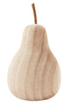 LARGE WOOD DECORATIVE PEAR