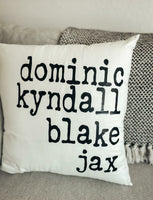 Typewriter Custom Pillow Cover