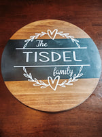 Large 15" Diameter Lazy Susan - CUSTOMIZABLE